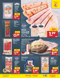 Wurst Angebot & Preis im aktuellen Netto Marken-Discount Prospekt Wurst Angebot im aktuellen Netto Marken-Discount Prospekt auf Seite 9
