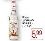 Rohrzucker Sirup Angebote von Monin bei EDEKA Worms für 5,99 €