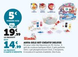 Aqua gelz set créatif deluxe - SIMBA en promo à 14,99 € chez Hyper U Aqua gelz set créatif deluxe - SIMBA dans le catalogue Hyper U