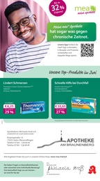 mea - meine apotheke Prospekt für Aalen mit 4 Seiten mea - meine apotheke Prospekt für Aalen: "Unsere Juni-Angebote", 4 Seiten, 01.06.2025 - 30.06.2025