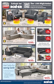 Aktueller ROLLER Prospekt mit Couch, "ROLLER HOT SALE", Seite 7