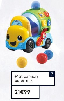Monoprix Épinal - P’TIT CAMION COLOR MIX Promo P’TIT CAMION COLOR MIX dans le catalogue Monoprix "Le guide jouets" à Épinal