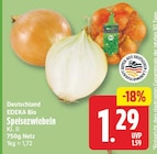 Speisezwiebeln von EDEKA Bio für 1,29 € bei EDEKA im Angebot Speisezwiebeln von EDEKA Bio im aktuellen EDEKA Prospekt