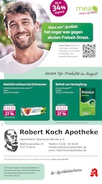 mea - meine apotheke Prospekt für Bonn: "Unsere August-Angebote", 4 Seiten, 01.08.2026 - 31.08.2026