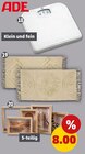 Personenwaage NINA BM707 im Angebot bei Penny in Straubing Personenwaage NINA BM707 Angebote von ADE bei Penny Straubing für 8,00 €
