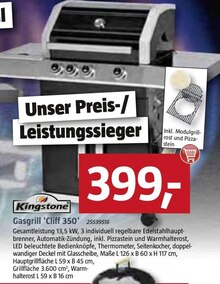Grill von Kingstone bei BAUHAUS Grill von Kingstone für 399,00 € bei BAUHAUS im Prospekt "Richtig gut macht richtig glücklich"