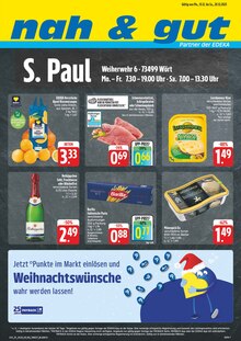 Aktueller nah und gut Prospekt (Stödtlen, 8 Seiten zum blättern nah und gut Prospekt Wir lieben Lebensmittel! mit 8 Seiten