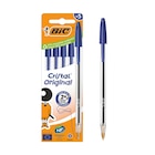 BIC Cristal - 5 Stylos à bille - bleu - 1 mm - pointe moyenne - BIC - Bureau Vallée BIC Cristal - 5 Stylos à bille - bleu - 1 mm - pointe moyenne - BIC à 1,49 € dans le catalogue Bureau Vallée