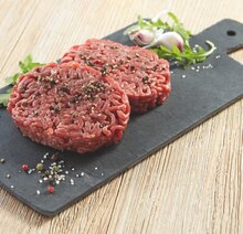 Aldi Guesnain - 2 Steaks hachés façon bouchère Promo 2 Steaks hachés façon bouchère dans le catalogue Aldi "Un Noël tout simplement exquis !" à Guesnain