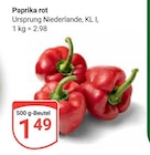 Paprika rot im Angebot bei GLOBUS in Saarlouis Paprika rot Angebote bei GLOBUS Saarlouis für 1,49 €