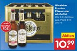 Aktuelle Warsteiner Angebote bei Netto Marken-Discount in Freiberg Aktuelles Premium Pilsener oder Alkoholfrei Angebot bei Netto Marken-Discount in Freiberg ab 10,99 €