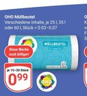 Aktuelles Müllbeutel 25 l Angebot bei GLOBUS in Duisburg ab 0,99 €