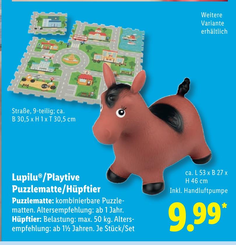 Puzzlematte/Hüpftier