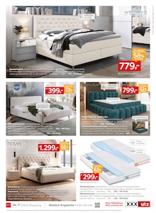 Boxspringbett Angebot im XXXLutz Möbelhäuser Prospekt, gültig von 14.07.2025 bis 20.07.2025 Boxspringbett Angebot im aktuellen XXXLutz Möbelhäuser Prospekt auf Seite 19