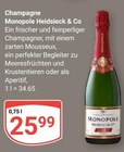 Aktuelles Champagne Angebot bei GLOBUS in Jena ab 25,99 €
