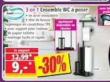 Promo 3 en 1 Ensemble WC à poser à 9,00 € dans le catalogue Norma à Thionville