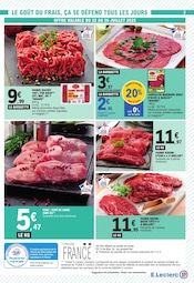Viande Angebote im Prospekt "TOUT CE QUI COMPTE POUR VOUS EXISTE À PRIX E.LECLERC" von E.Leclerc Viande Angebote im Prospekt "TOUT CE QUI COMPTE POUR VOUS EXISTE À PRIX E.LECLERC" von E.Leclerc auf Seite 3