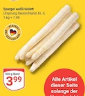 Aktuelle Spargel Angebote bei GLOBUS in Chemnitz Aktuelles Spargel weiß/violett Angebot bei GLOBUS in Chemnitz ab 3,99 €