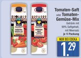 Tomaten-Saft von EDEKA im aktuellen EDEKA Prospekt für 1,29 €