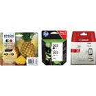 SUR TOUTES LES CARTOUCHES POUR IMPRIMANTES - CANON,HP ET EPSON en promo chez Carrefour La Roche-sur-Yon