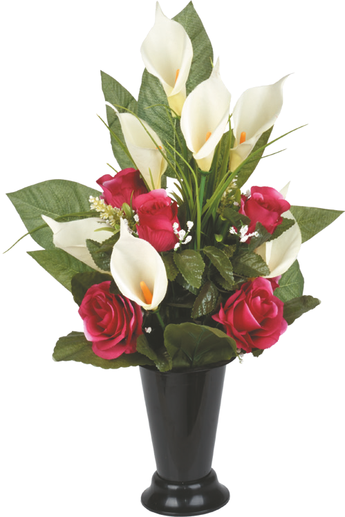 Centrakor Fontenay-en-Parisis - Le cône de roses et arum Promo Le cône de roses et arum dans le catalogue Centrakor Centrakor, j'adore ! à Fontenay-en-Parisis