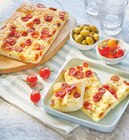 Carrefour Market - Focaccia tomates cerises : offre du catalogue Promo Focaccia tomates cerises à 2,50 € dans le catalogue Carrefour Market "Le mois bing, des offres qui donnent le sourire !"