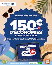 Promo Voyage dans le catalogue Carrefour du moment à la page 66