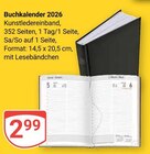 Buchkalender 2026 im Angebot bei GLOBUS in Völklingen Buchkalender 2026 Angebote bei GLOBUS Völklingen für 2,99 €