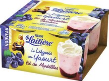 Géant Casino Grezes Herminis - La Laitière Le Liégeois au Yaourt sur lit de Myrtille Promo La Laitière Le Liégeois au Yaourt sur lit de Myrtille dans le catalogue Géant Casino "Le mois Casinomania" à Grezes Herminis