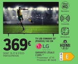 TV LED 55NU800 55" (Pouces) 140 CM - LG - E.Leclerc TV LED 55NU800 55" (Pouces) 140 CM - LG à 369,00 € dans le catalogue E.Leclerc