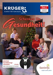 Aktueller Sanitätshaus Krüger Kurt Diezel GmbH Sanitätshäuser Prospekt für Aschaffenburg: Schenken Sie Gesundheit! mit 6} Seiten, 13.11.2024 - 31.01.2025