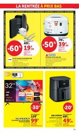 Promos Télévision dans le catalogue "LES PRIX BAS Spécial rentrée" de Hyper U Télévision en promo dans le catalogue Hyper U à la page 53