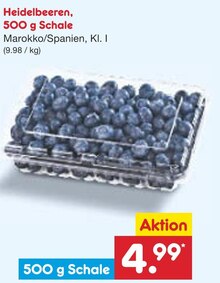 Netto Marken-Discount St. Johann - Heidelbeeren Heidelbeeren Angebot bei Netto Marken-Discount St. Johann im Prospekt "GARANTIERT NIRGENDWO GÜNSTIGER"