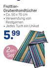Frottier-Grubenhandtücher im aktuellen Rossmann Prospekt für 5,99 €