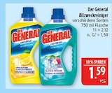 Allzweckreiniger Zitrone von Der General für 1,59 € bei Marktkauf im Angebot Allzweckreiniger Zitrone von Der General im aktuellen Marktkauf Prospekt