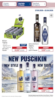 Vodka im aktuellen METRO Prospekt (Wuppertal) Vodka im METRO Prospekt "Wochenangebote" mit 54 Seiten (Wuppertal)
