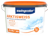 Wandfarbe Arktisweiss im Angebot bei BAUHAUS in Grevenbroich Wandfarbe Arktisweiss Angebote von swingcolor bei BAUHAUS Grevenbroich für 36,95 €