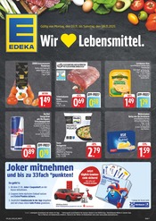 EDEKA Supermarkt Prospekt der aktuellen Woche mit 8 Seiten, gültig von 03.11.2025 bis 08.11.2025, in Alfeld und Umgebung Aktueller EDEKA Supermarkt Prospekt in Alfeld und Umgebung, "Wir lieben Lebensmittel!" mit 8 Seiten, 03.11.2025 - 08.11.2025