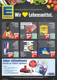 EDEKA Prospekt der KW 45 "Wir lieben Lebensmittel!" Aktueller EDEKA Prospekt "Wir lieben Lebensmittel!" Seite 1 von 8 Seiten
