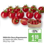 Bio Cherry Rispentomaten Angebote von EDEKA bei Marktkauf Aalen für 1,99 €