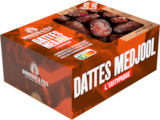 DATTES MEDJOOL L'ATYPIQUE EXTRA LARGE BROUSSE & FILS - BROUSSE ET FILS en promo chez Auchan Hypermarché DATTES MEDJOOL L'ATYPIQUE EXTRA LARGE BROUSSE & FILS - BROUSSE ET FILS dans le catalogue Auchan Hypermarché