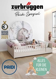 Aktueller Zurbrüggen Prospekt, "Paidi Spezial", mit Angeboten der Woche, gültig von 05.05.2025 bis 05.05.2025