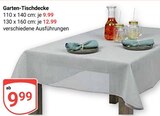 Garten-Tischdecke im Angebot bei GLOBUS in Kaiserslautern Garten-Tischdecke Angebote bei GLOBUS Kaiserslautern für 9,99 €