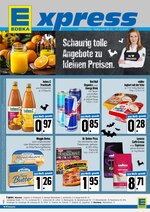 E xpress Prospekt für München mit 4 Seiten E xpress Prospekt für München: "Schaurig tolle Angebote zu kleinen Preisen", 4 Seiten, 26.10.2020 - 31.10.2020
