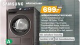 Wärmepumpentrockner DV90DG6845LBU2 von Samsung für 699,00 € bei Möbel Kraft im Angebot Wärmepumpentrockner DV90DG6845LBU2 von Samsung im aktuellen Möbel Kraft Prospekt