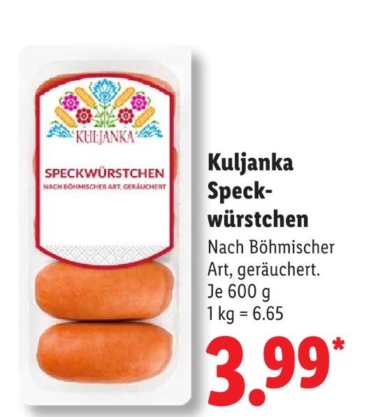 Speckwürstchen