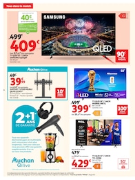 Prix et réduction Meuble Tv dans le prospectus Auchan Hypermarché en cours Offre Meuble Tv dans le catalogue Auchan Hypermarché du moment à la page 4