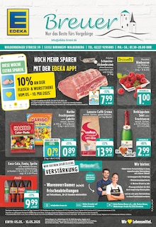 EDEKA Prospekt der Woche "Aktuelle Angebote" Seite 1, 05.05.2025 bis 10.05.2025 für Bornheim Aktueller EDEKA Prospekt "Aktuelle Angebote" Seite 1 von 24 Seiten für Bornheim