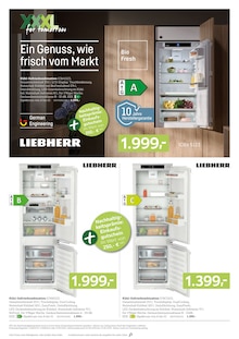 Kühlschrank im XXXLutz Möbelhäuser Prospekt "NR.1 BEI KÜCHEN" mit 32 Seiten (Bremen)