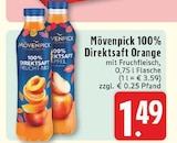 EDEKA Hamminkeln - 100% Direktsaft Orange Angebot im Prospekt 100% Direktsaft Orange bei EDEKA im Hamminkeln Prospekt für 1,49 €
